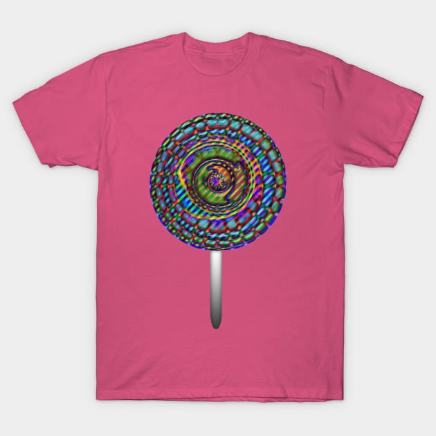 Rainbow Lollipop T-Shirt by Bluedaisy66